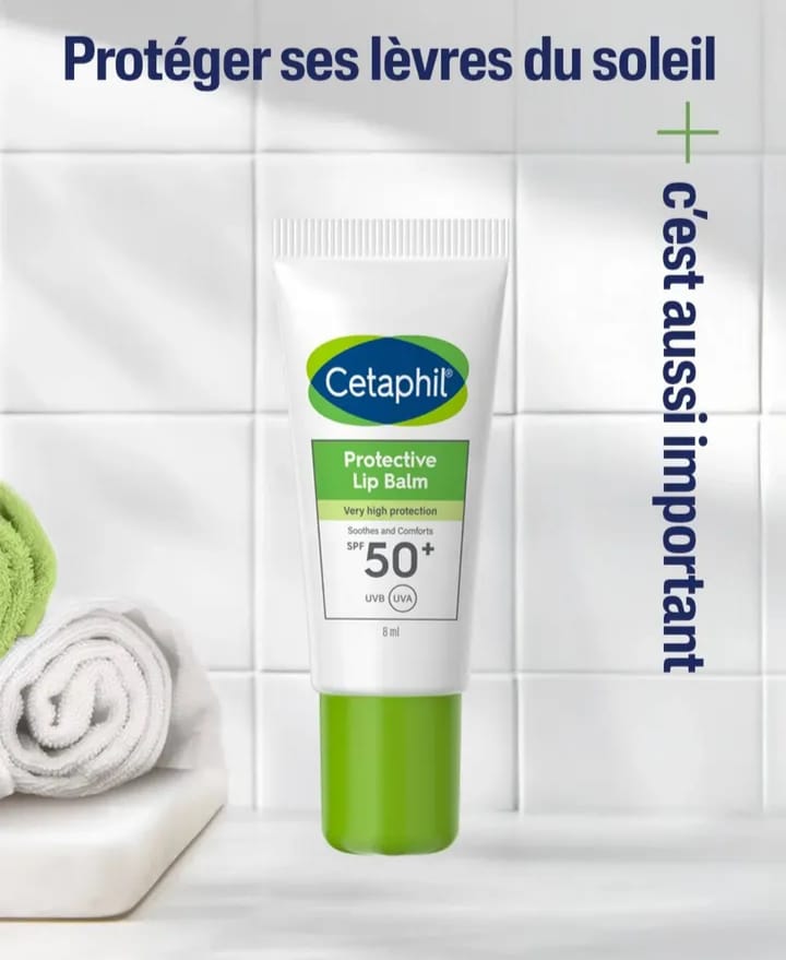 CETAPHIL BAUME A LEVRES SPF50+ 8ML