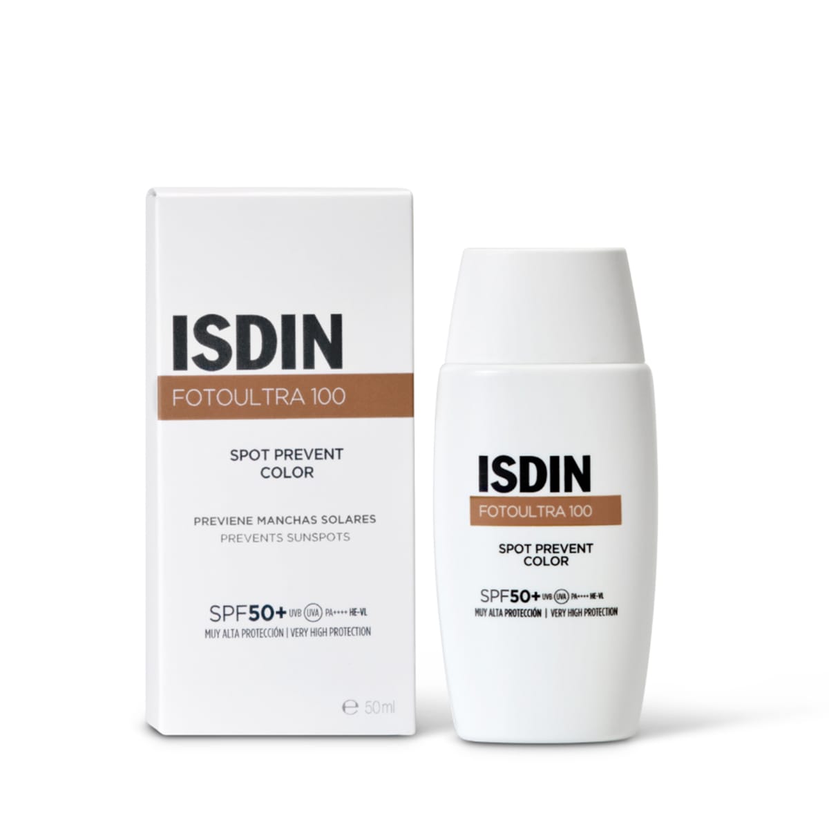 ISDIN PHOTOPROTECTION ECRAN SOLAIRE ACTIVE UNIFY FUSION FLUIDE TEINTEE SPF50+ 50ML