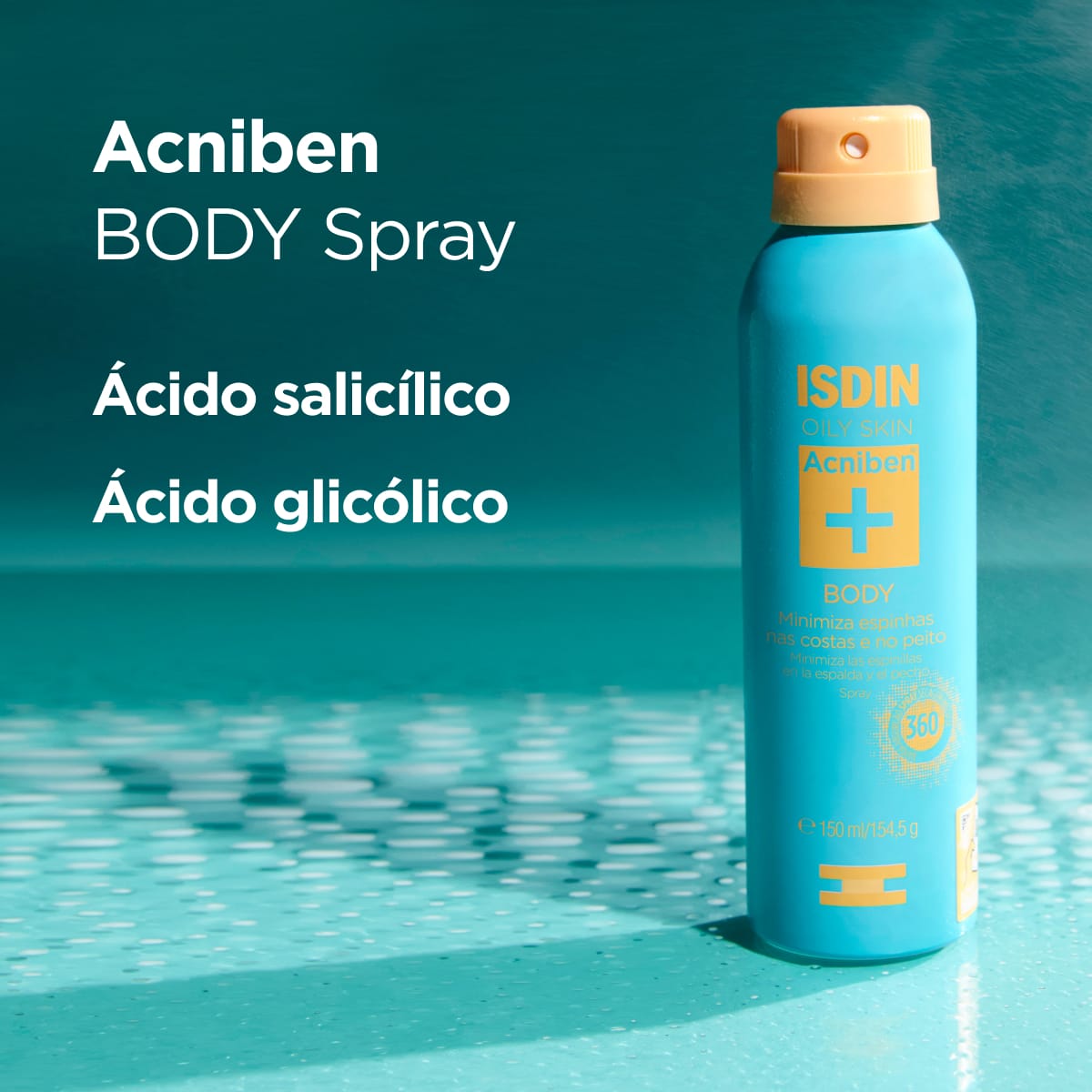 ISDIN ACNIBEN SPRAY CORPOREL ANTI BOUTONS 150ML
