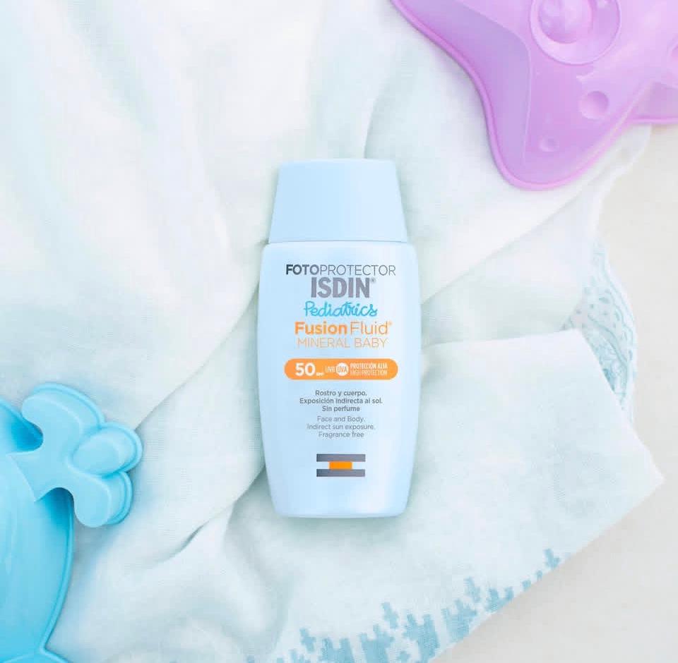 ISDIN PHOTOPROTECTION ECRAN SOLAIRE FUSION FLUID MINERAL BABY SPF50+ 50ML