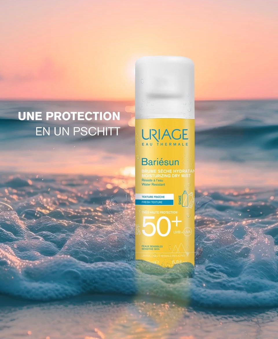 URIAGE BARIESUN BRUME SOLAIRE TOUCHER SEC SPF50+ 200ML