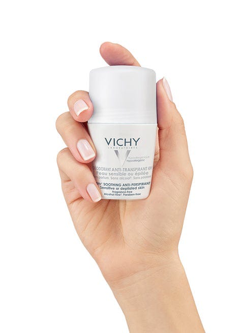VICHY DEODORANT ANTI TRANSPIRANT 48H PEAUX SENSIBLES 50ML