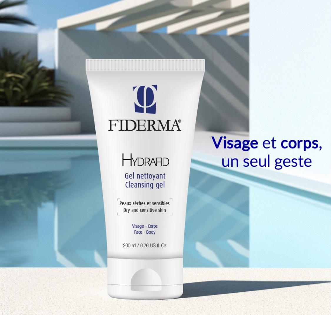 FIDERMA HYDRAFID GEL NETTOYANT PEAUX SECHES ET SENSIBLES 200ML