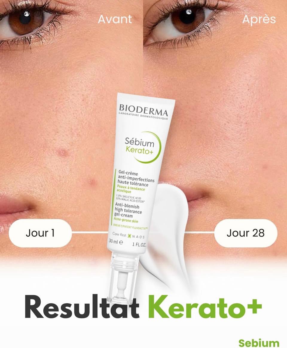 BIODERMA SEBIUM KERATO+ GEL CREME ANTI IMPERFECTIONS 30ML