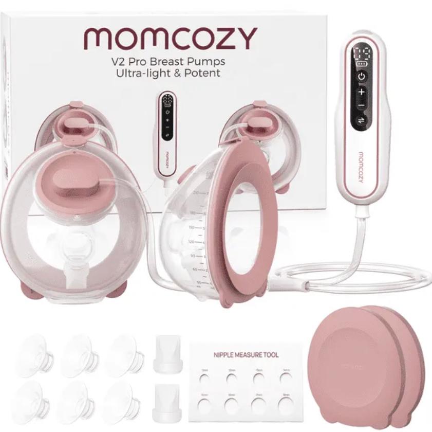 Momcozy V2 Pro – Tire-Lait Électrique Mains Libres Ultra-Léger de Qualité Hospitalière