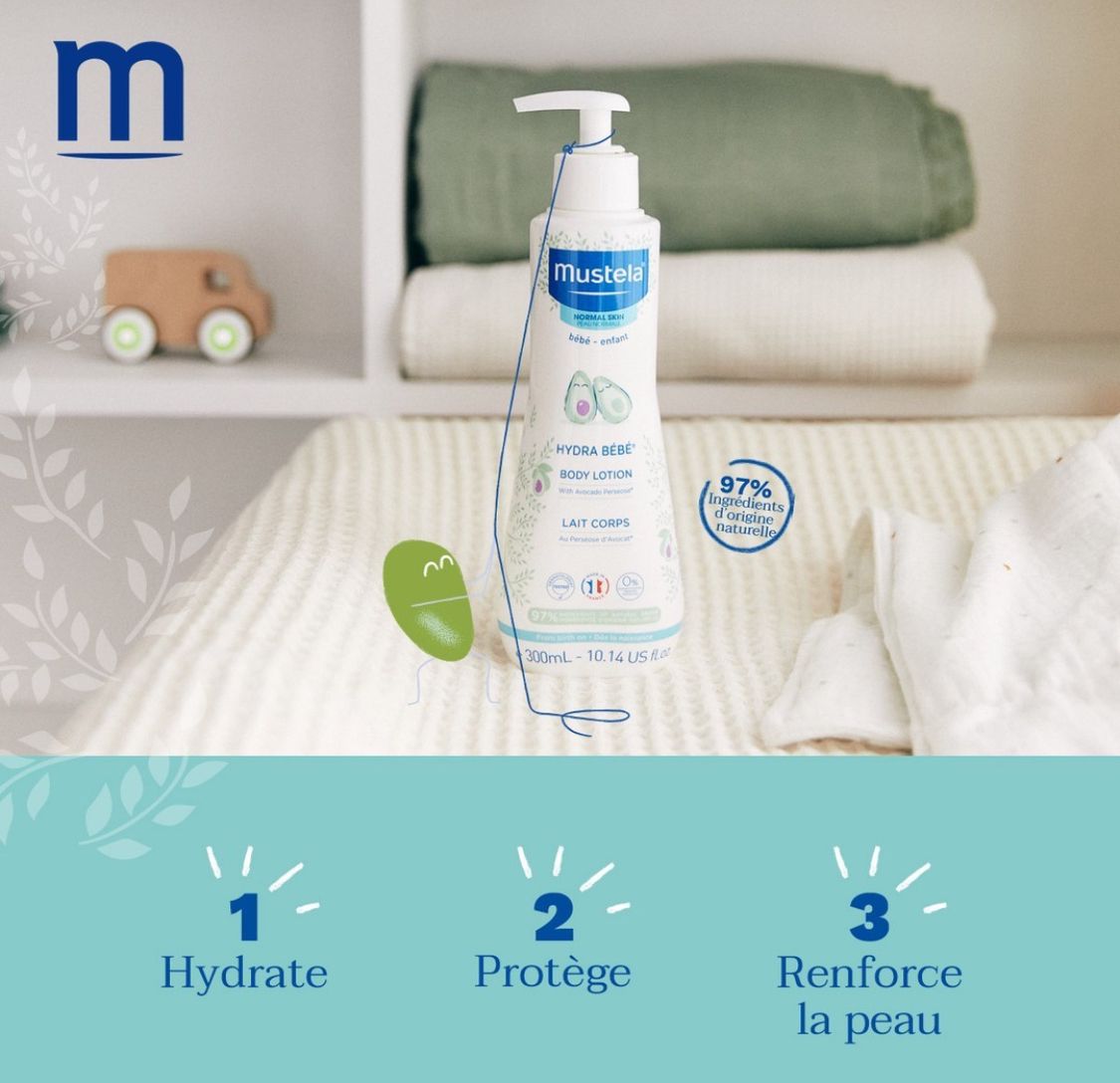 MUSTELA HYDRA BEBE LAIT CORPS 300ML