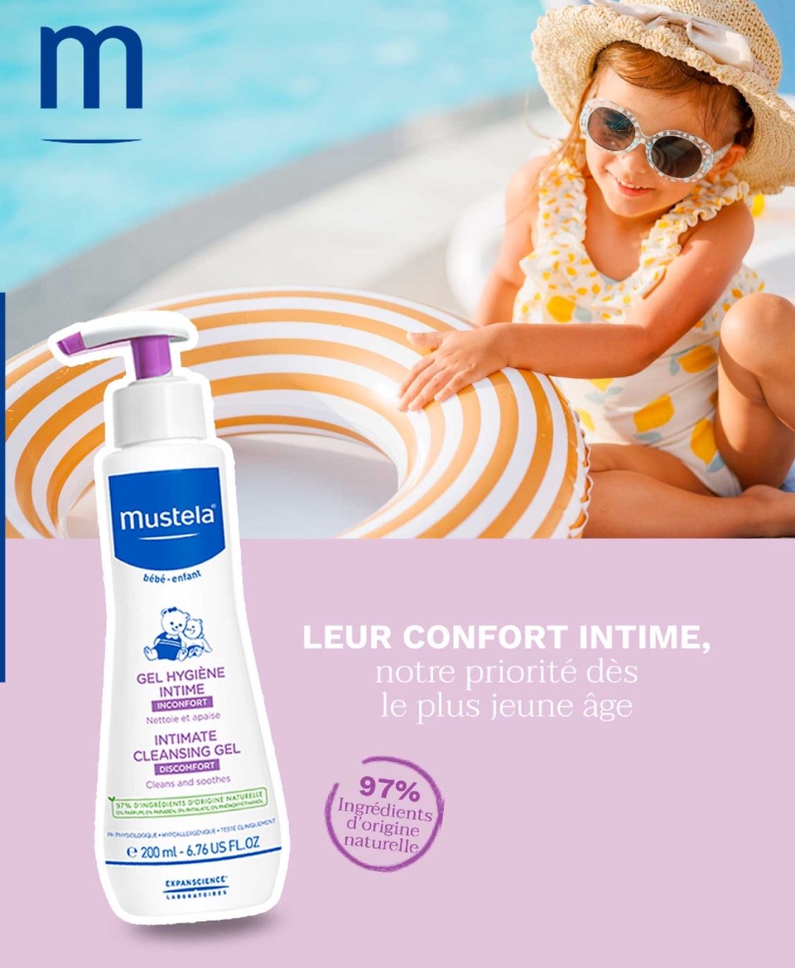 MUSTELA GEL HYGIENE INTIME BEBE ET ENFANT 200ML 