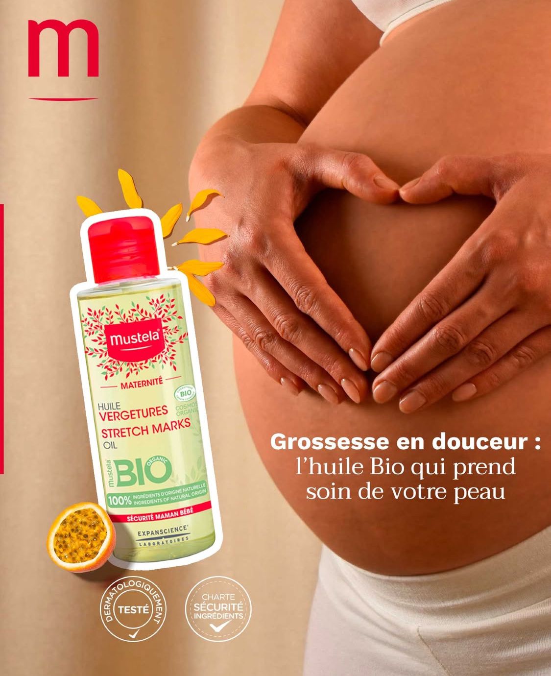 MUSTELA HUILE VERGETURES 105ML 