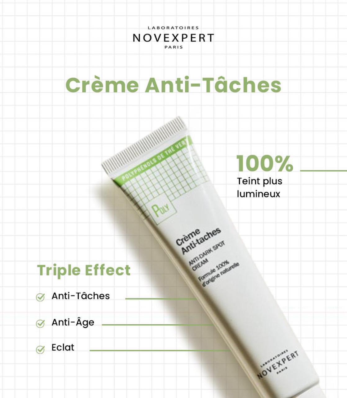 NOVEXPERT CREME ANTI TACHES AUX POLYPHENOLS DE THE VERT 40ML