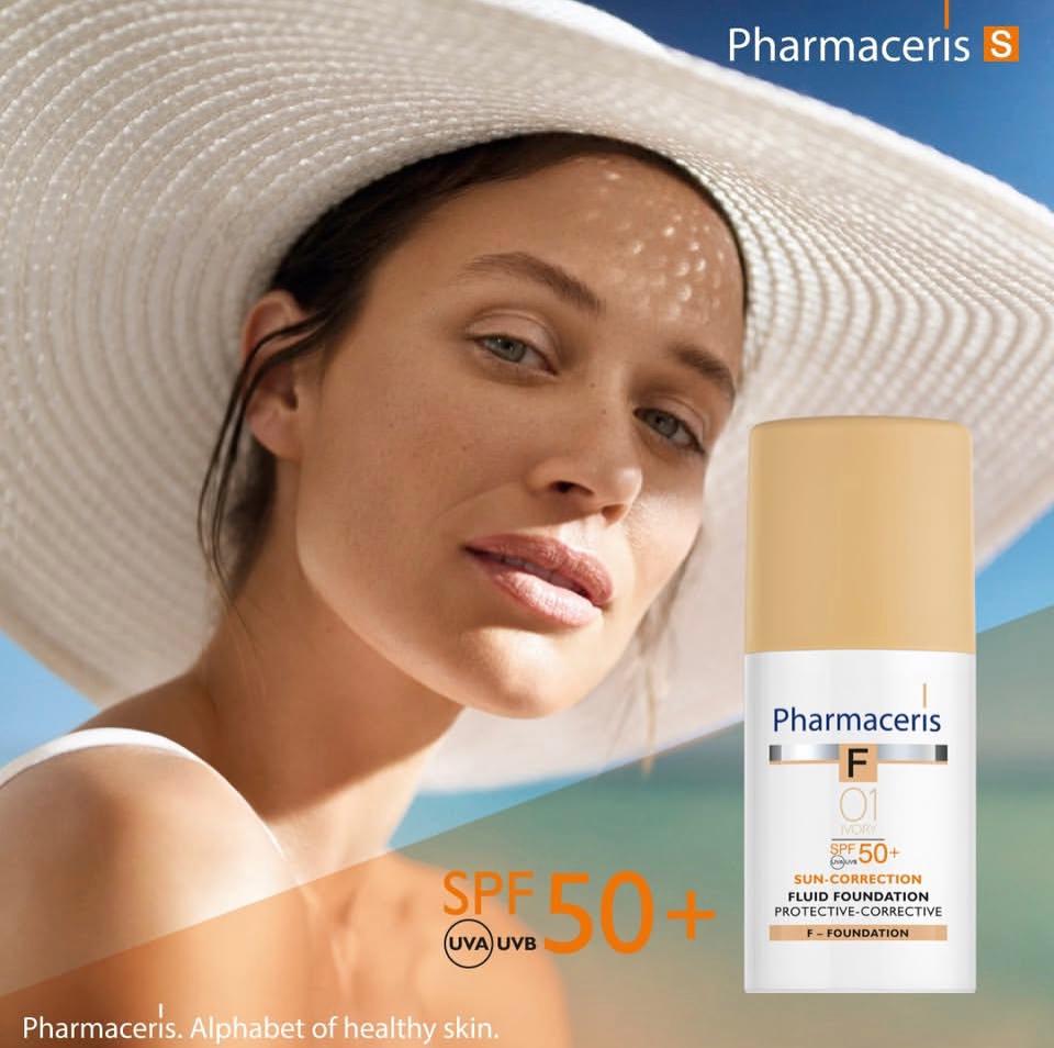 PHARMACERIS F FOND DE TEINT SPF 50+ 