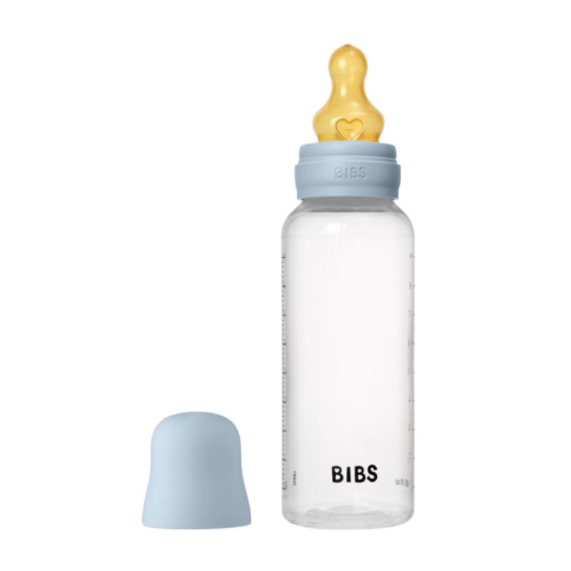 BIBS BIBERON BOTTLE LATEX MEDIUM FLOW BLUSH 270ML