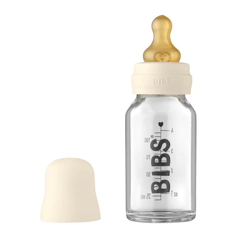BIBS BIBERON EN VERRE BABY BLUE SET COMPLET 0M+ 110ML