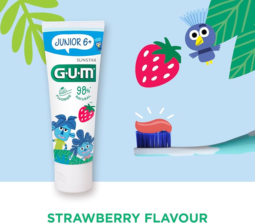 GUM DENTIFRICE ENFANT JUNIOR 6 ANS+ 50ML