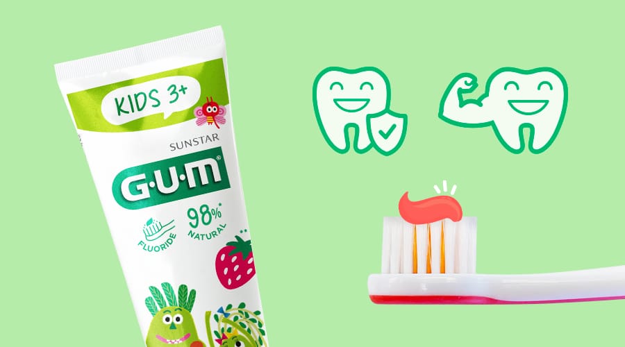 GUM DENTIFRICE KIDS 3 ANS+ 50ML