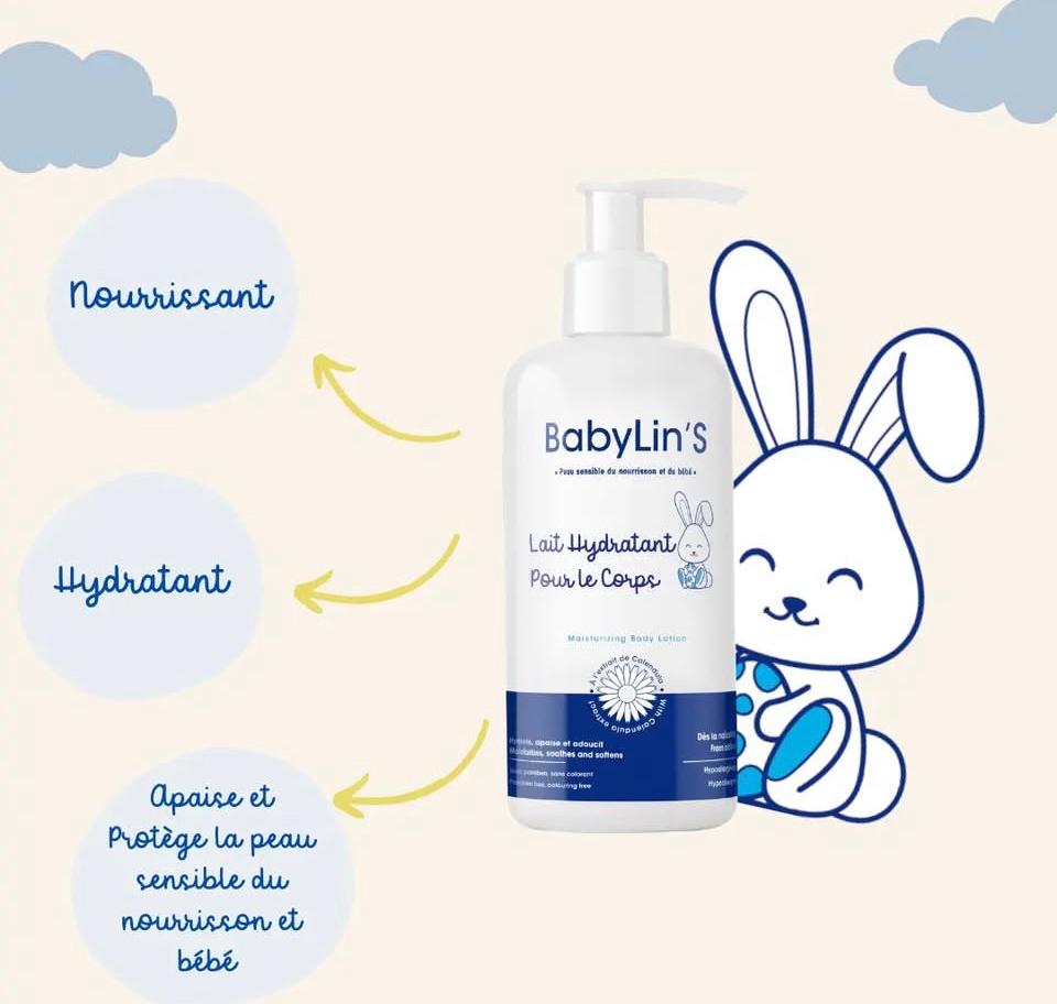 BABYLIN'S LAIT HYDRATANT 500ML