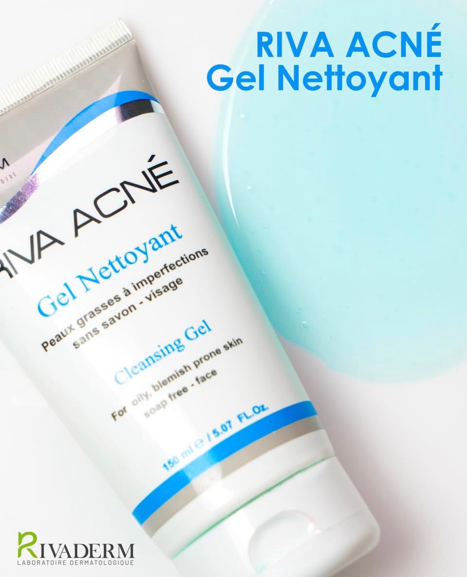 RIVADERM RIVA ACNE GEL NETTOYANT SANS SAVON 150ML