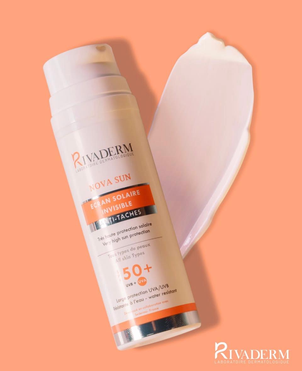 RIVADERM NOVA SUN ECRAN SOLAIRE INVISIBLE SPF50+ 50ML