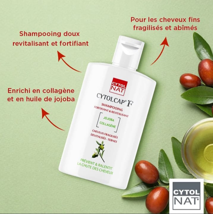 CYTOL CYTOLCAP F SHAMPOOING FORTIFIANT REVITALISANT 200ML
