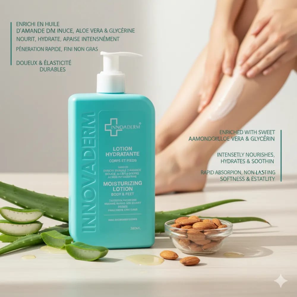 INNOVADERM LOTION HYDRATANTE CORPS & PIEDS 380ML
