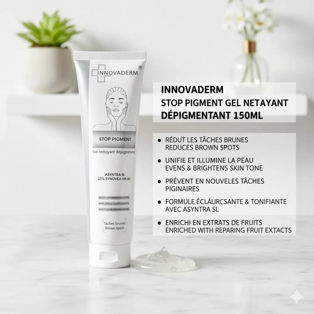 INNOVADERM STOP PIGMENT GEL DEPIGMENTANT 150ML