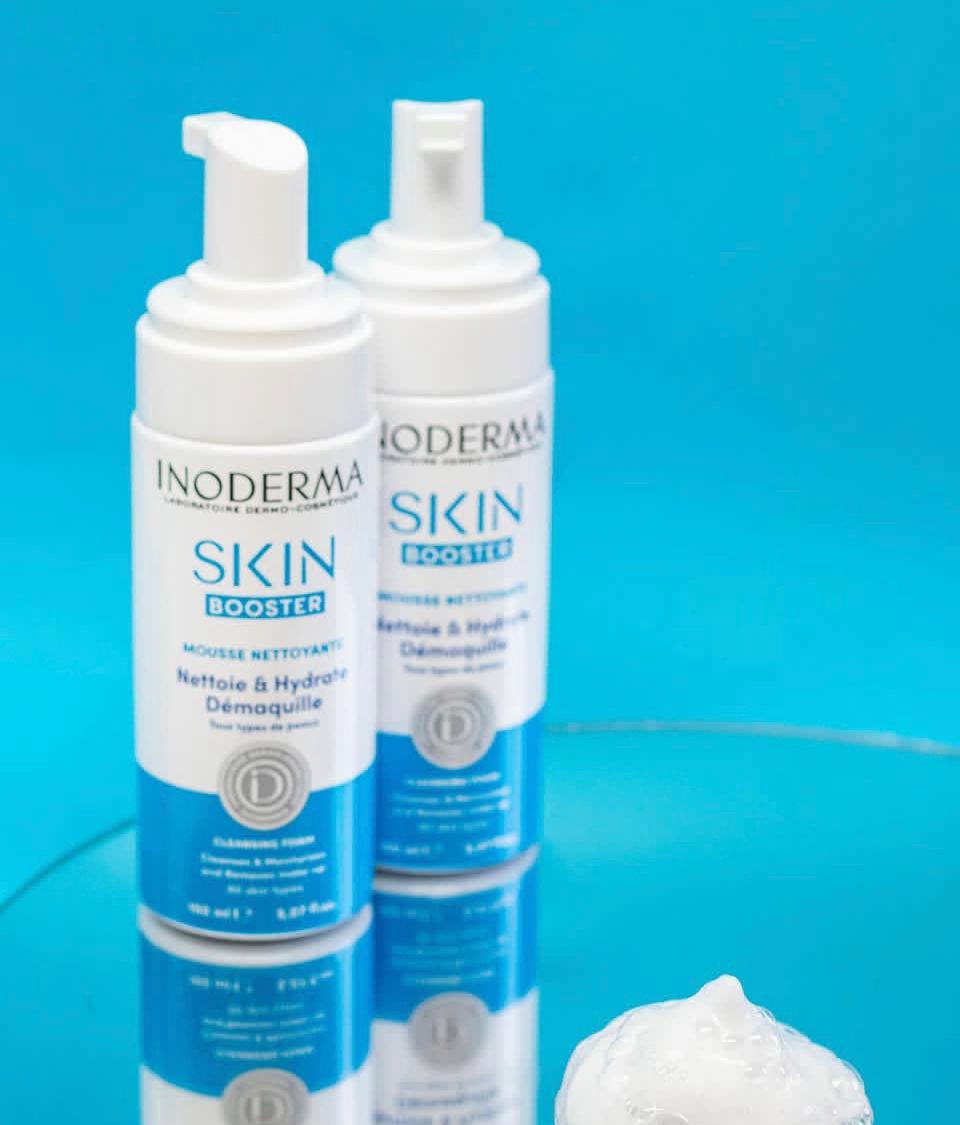 INODERMA MOUSSE NETTOYANTE SKIN BOOSTER 150ML