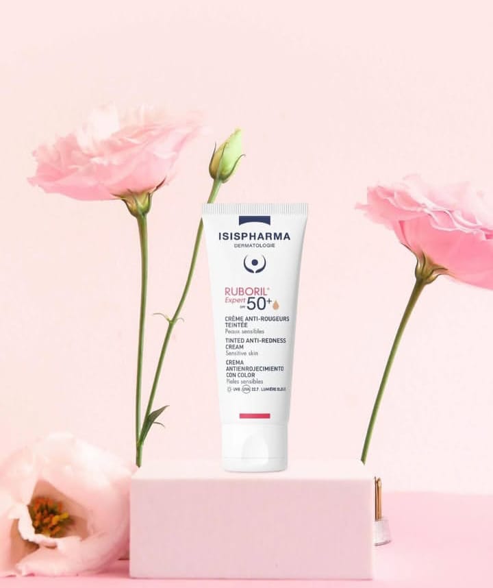 ISISPHARMA RUBORIL EXPERT CREME ANTI ROUGEUR TEINTE SPF50+ 40ML
