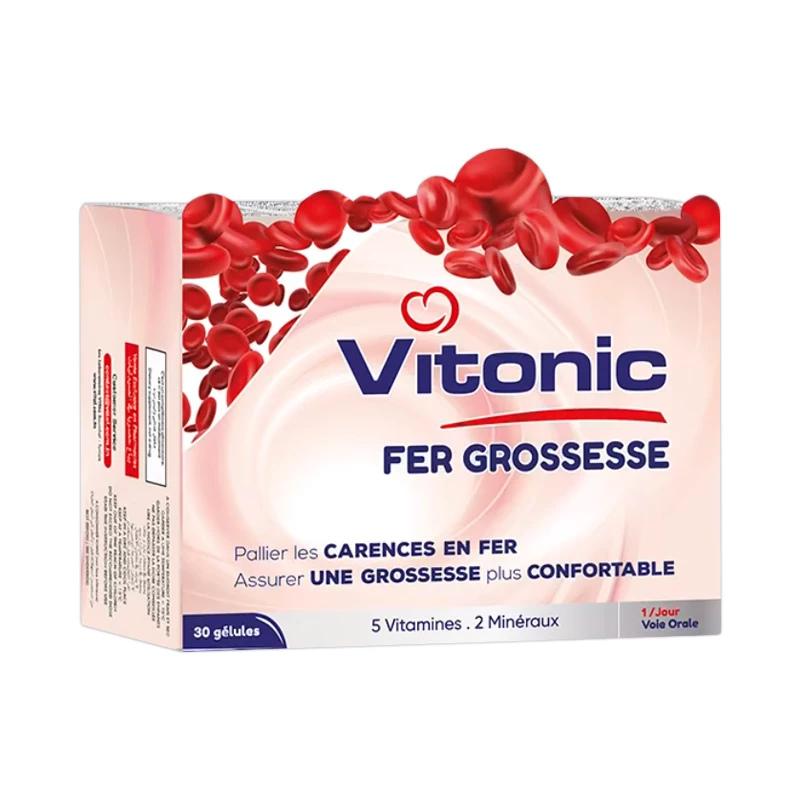 VITAL VITONIC FER GROSSESSE 30 GELULES 