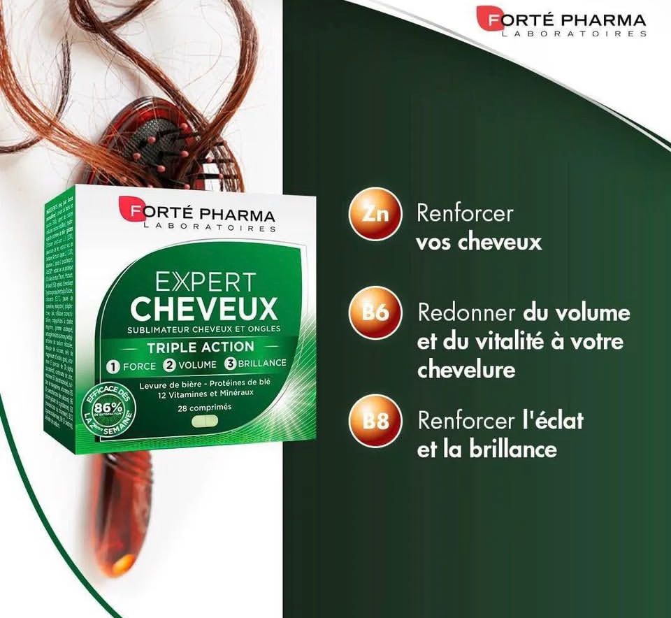 FORTE PHARMA EXPERT CHEVEUX 28 COMPRIMES
