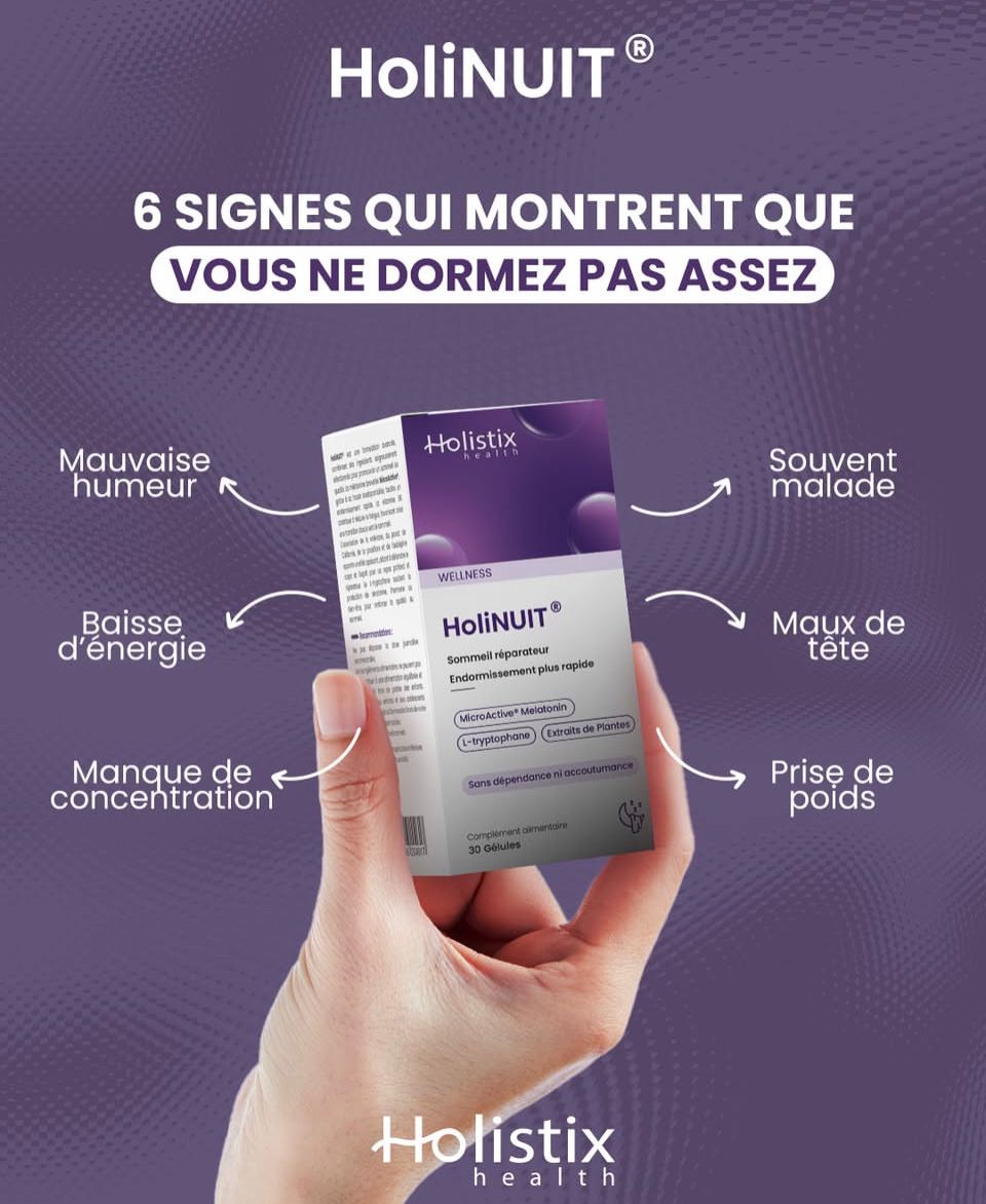 HOLISTIX HOLINUIT 30 GELULES