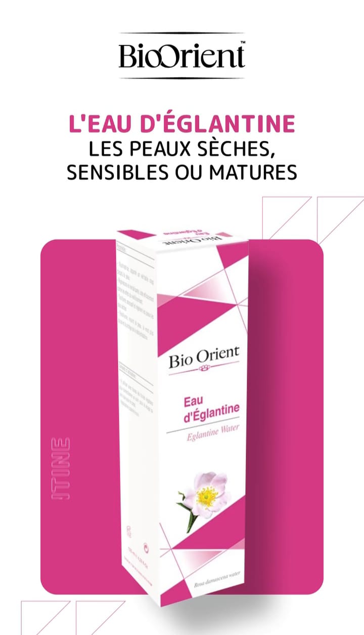 BIO ORIENT EAU D'EGLANTINE 125ML BIO ORIENT