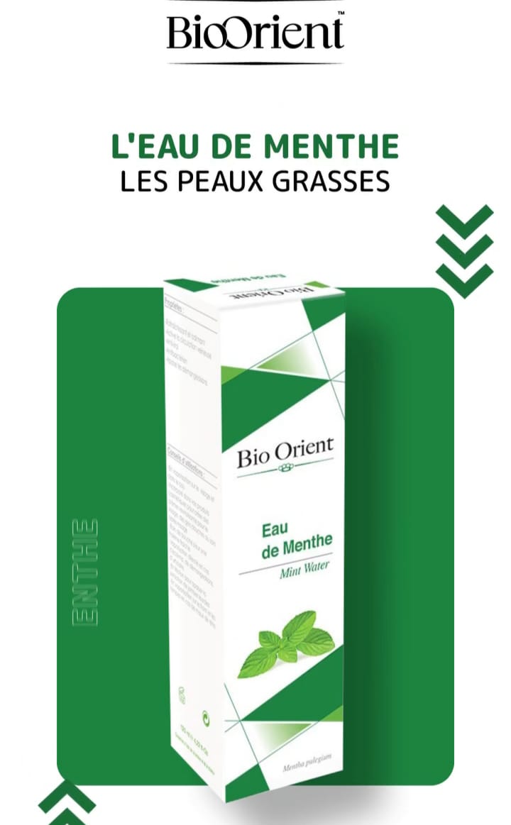 BIO ORIENT EAU DE MENTHE 125ML 