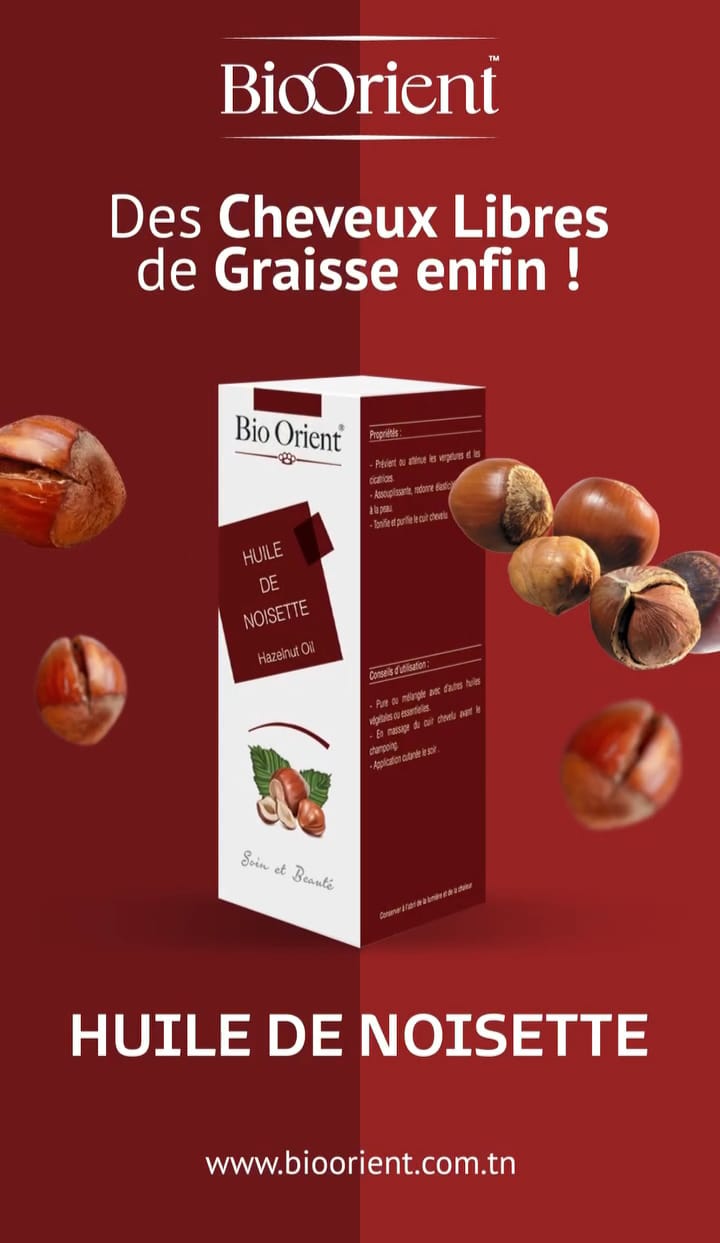 BIO ORIENT HUILE DE NOISETTE 10ML