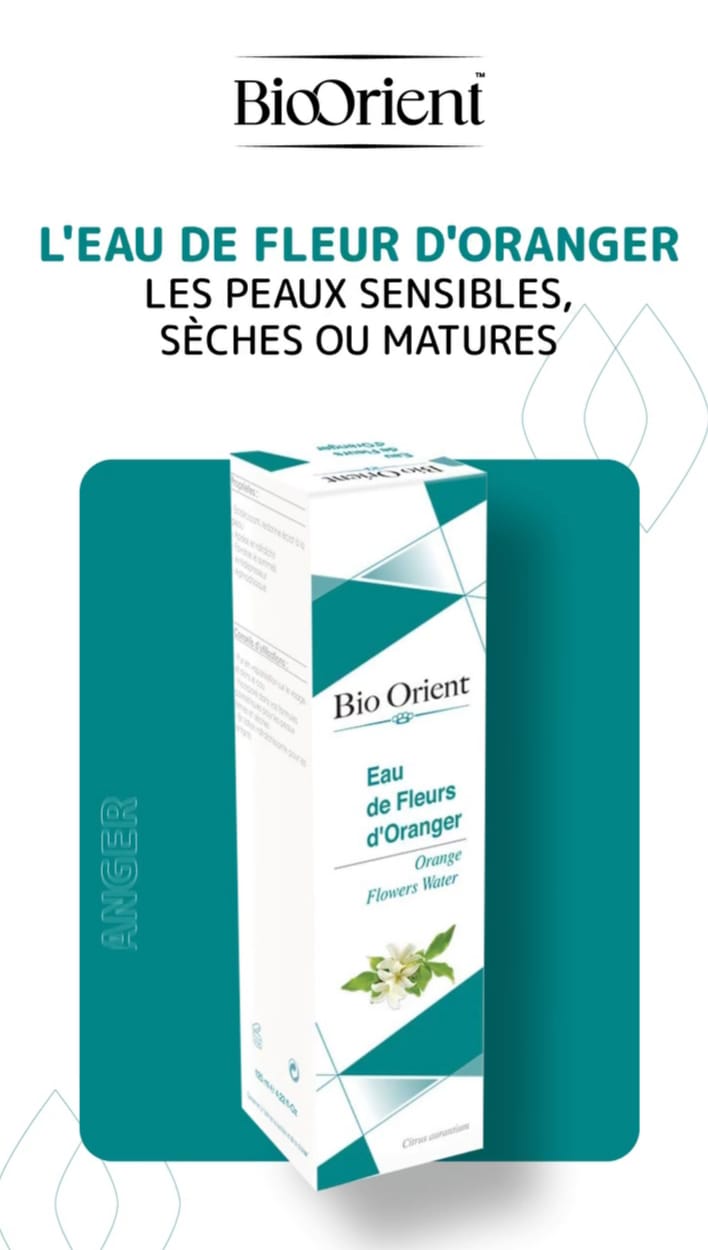 BIO ORIENT EAU DE FLEUR D'ORANGER 125ML