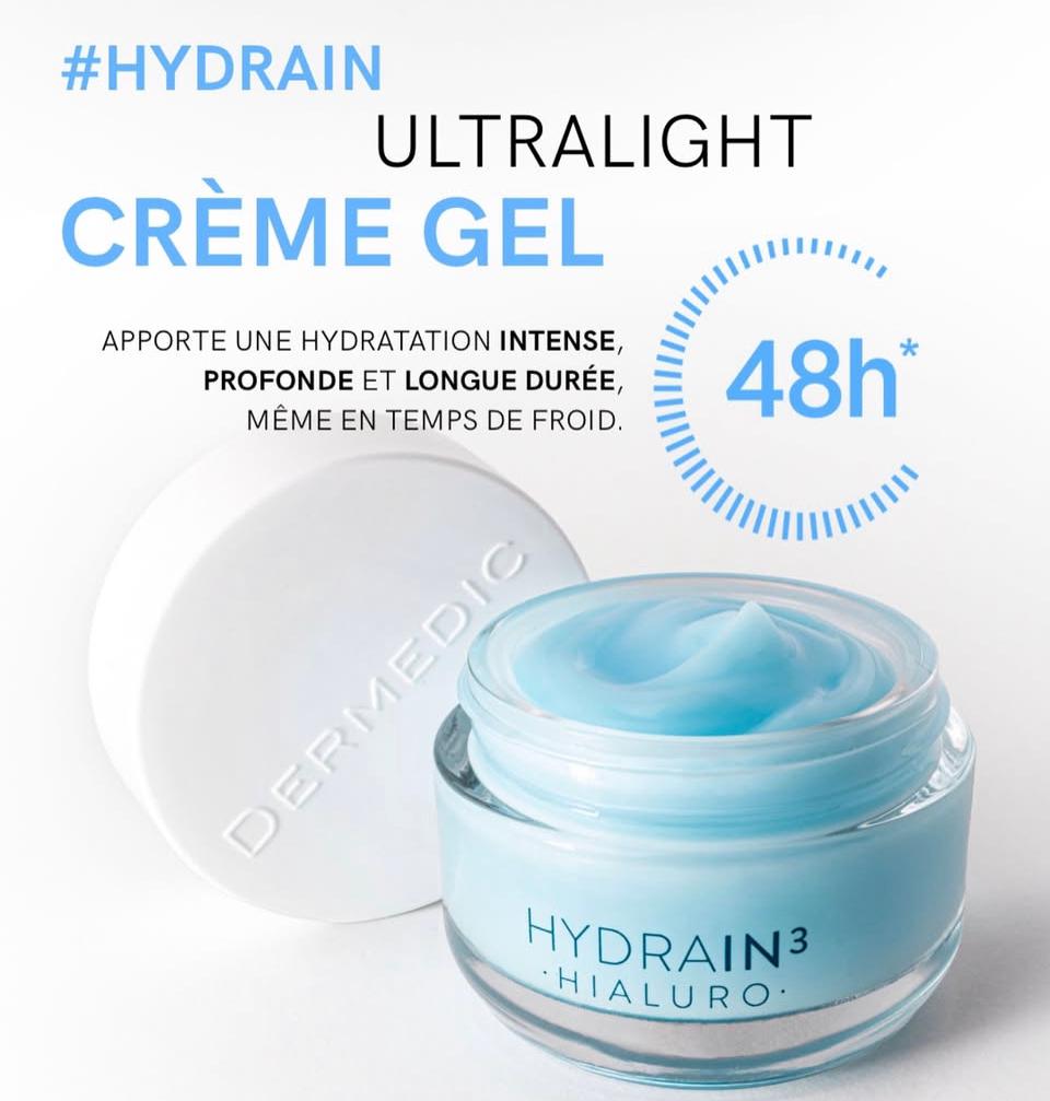 DERMEDIC HYDRAIN 3 GEL CREME ULTRA HYDRATANT 50GR