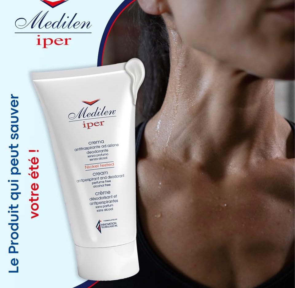 MEDILEN IPER CREME DESODORISANT ET ANTIPERSPIRANTES 50ML