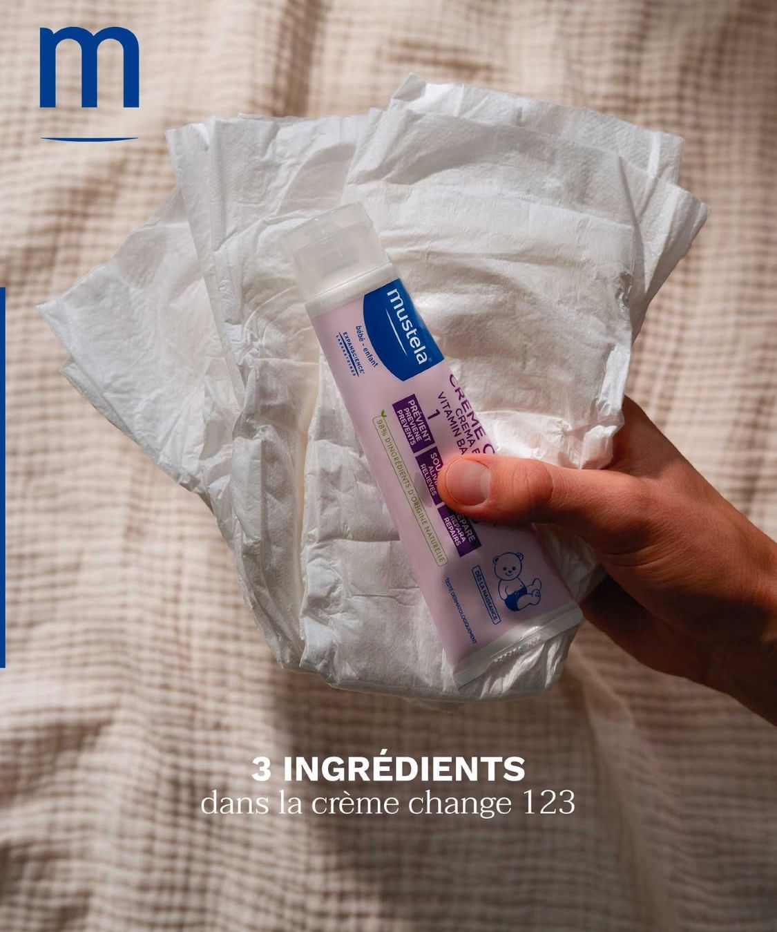 MUSTELA CREME DE CHANGE 1-2-3 100ML