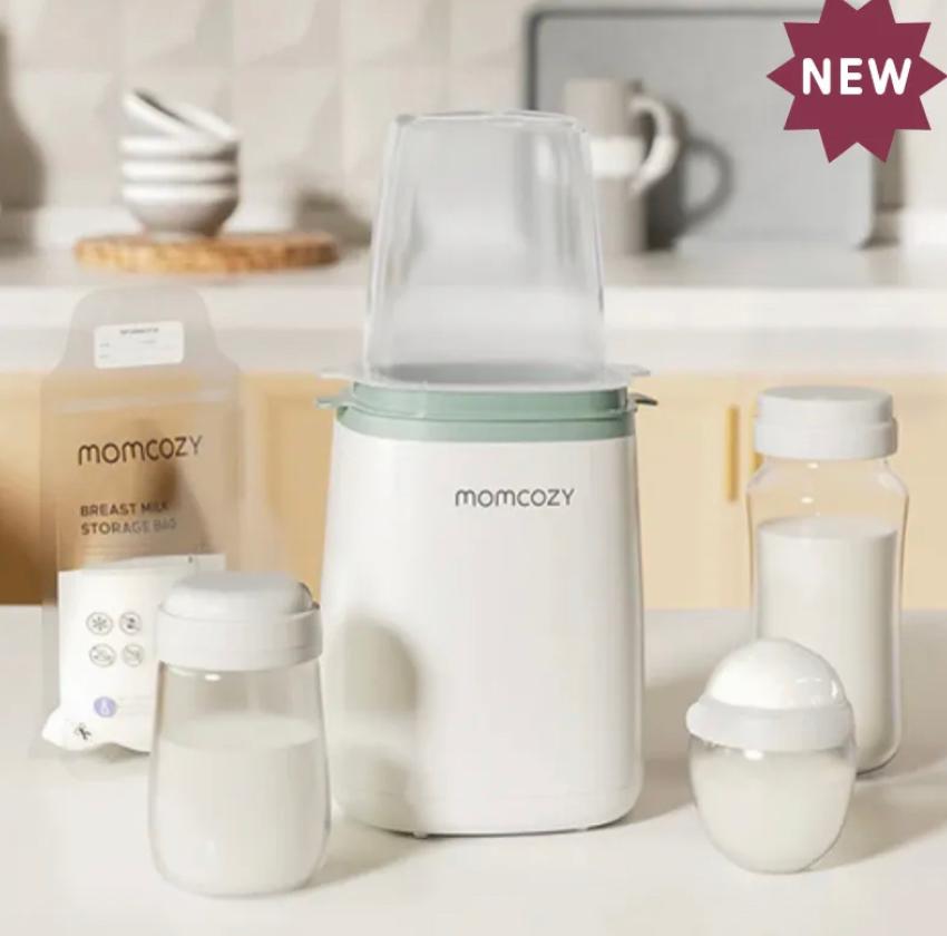 Momcozy Chauffe-Biberon Stérilisateur Intelligent 6-en-1