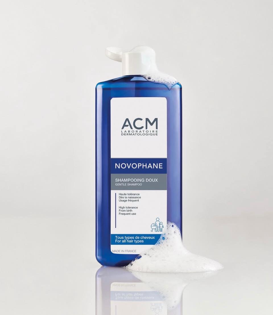  ACM NOVOPHANE SHAMPOOING DOUX TOUS TYPES CHEVEUX 500ML