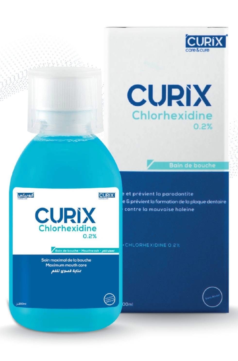 CURIX Bain De Bouche Chlorhexidine0.2%