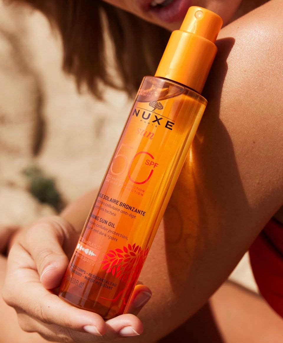 NUXE Sun Huile Bronzante SPF 50 150ML