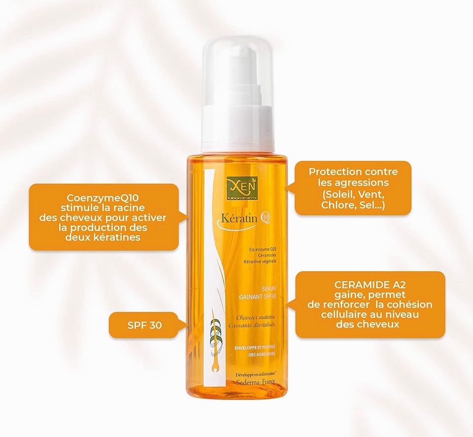 XEN KERATIN Q10 SERUM GAINANT SPF 30 60G