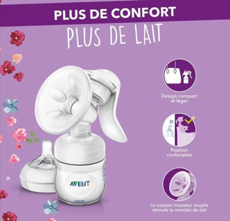 AVENT TIRE LAIT MANUEL SCF430/10 AVENT
