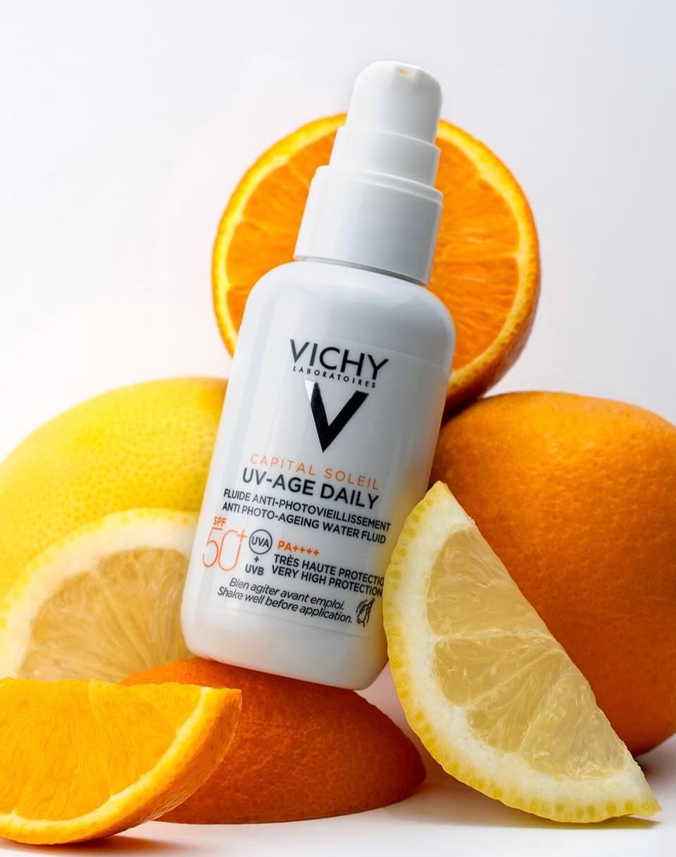 VICHY CAPITAL SOLEIL UV AGE DAILY FLUIDE TEINTE ANTI PHOTOVIEILLISSEMENT SPF50+ 40ML