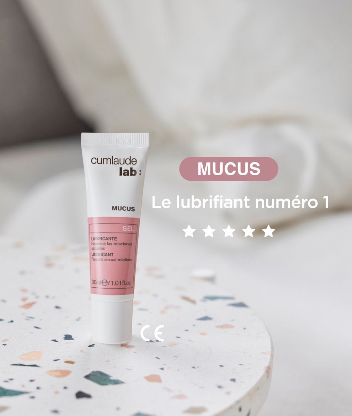 CUMLAUDE LAB MUCUS GEL LUBRIFIANT 30ML