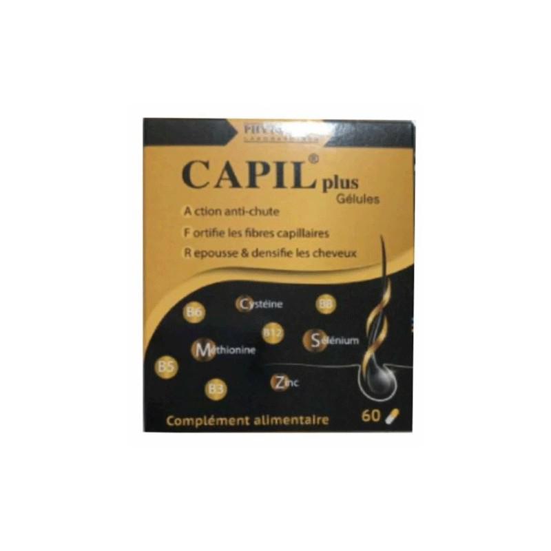 CAPIL PLUS ANTI CHUTE CHEVEUX 60 GELULES ASEPTA