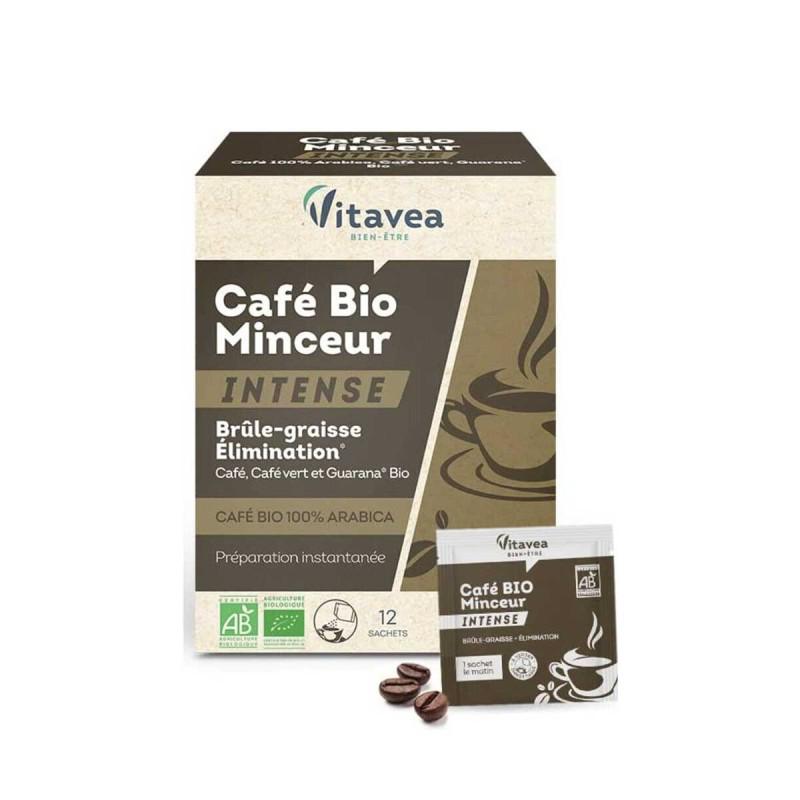 VITAVEA CAFE BIO MINCEUR INTENSE BRULE GRAISSE 12 SACHETS VITAVEA