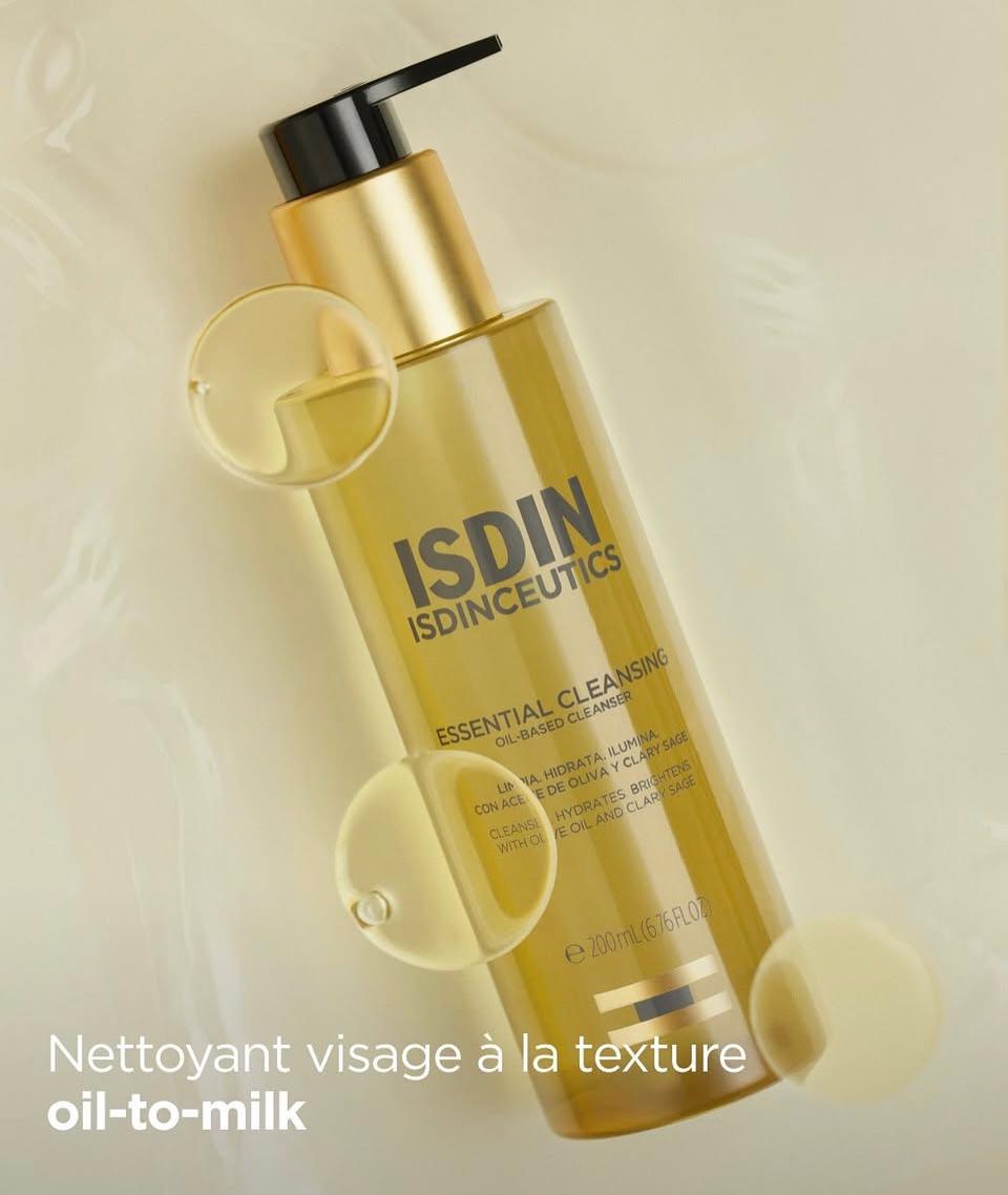 ISDIN ISDINCEUTICS HUILE NETTOYANTE VISAGE 200 ML