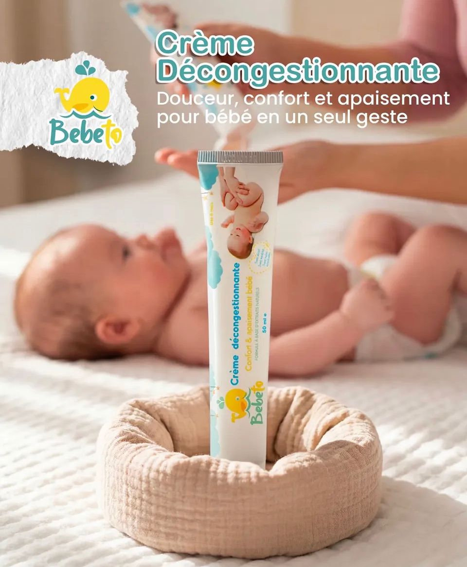 Bebeto crème décongestionnante 50ml