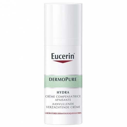 EUCERIN DERMOPURE HYDRA CREME COMPENSATRICE APAISANTE 50ML