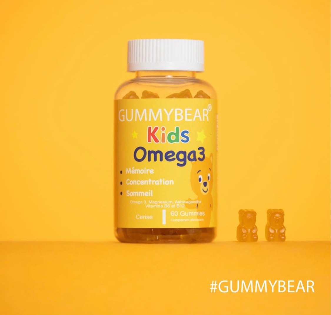 GUMMYBEAR KIDS OMEGA3 60 GUMMIES